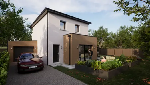 Projet de construction d'une maison neuve de 106.13 m² avec terrain à CHAMPAGNE-LES-MARAIS (85) 