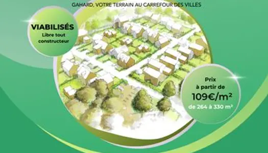 Terrains à bâtir à Gahard - OFFRE PRIVILÈGE Terre & Toit aménageur du Département 35