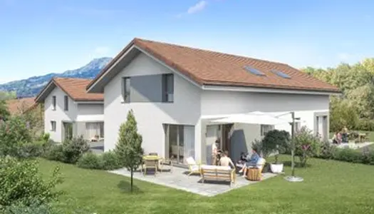 Maison contemporaine 124m² avec jardin 