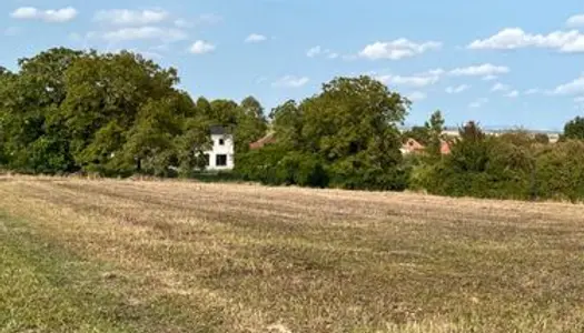 Terrain constructible viabilisé à vendre-Souligny-Proximité de Troyes