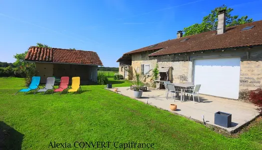 Dpt Ain (01), à vendre proche de MONTREVEL EN BRESSE maison P7 de 189 m² - Terrain de 7 828,00 m² 