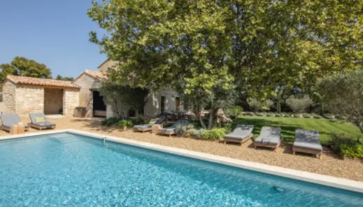 Mas 8 pers - piscine chauffée - ST Rémy de Provence 