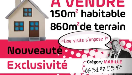 Maison 5 pièces 150 m² 