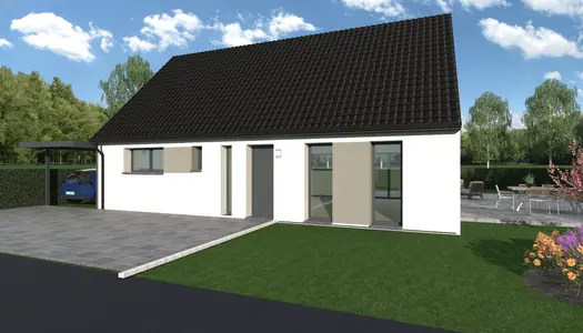 Terrain + maison 78 m² 