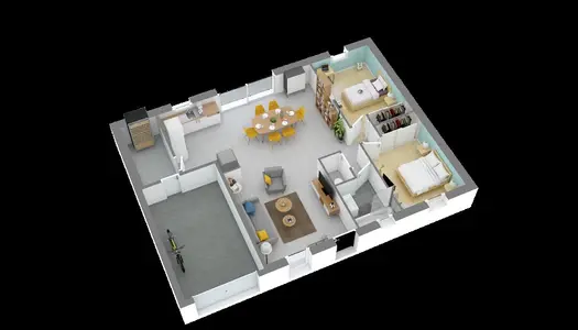 Maison 3 pièces 75 m² 