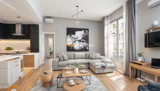 Bel appartement familial de 99m² rénové par un architecte d'intérieur - Paris 13e limite 5e 