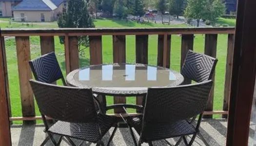 Trés joli appartement avec grande terrasse aux pieds des pistes 