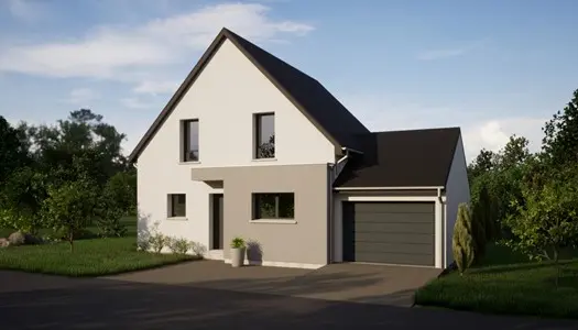 Terrain constructible + maison de 114 m² à Marckolsheim