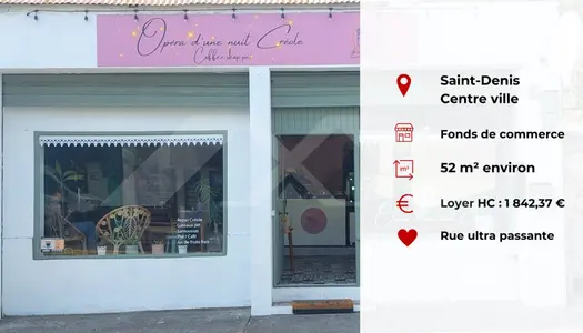 Vente Commerce divers 52 m² à Saint Denis 73 125 €