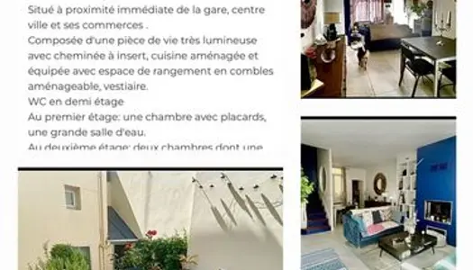 Vente maison 96m2 3 chambres