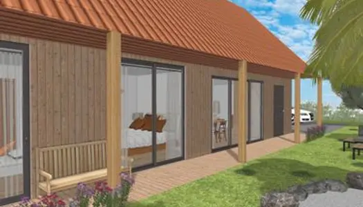 Maison 3 pièces en ossature bois 84 m² 