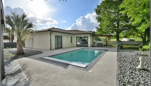 VILLENAVE D'ORNON - Maison PP 5 pièces 123 m² avec piscine et garage 