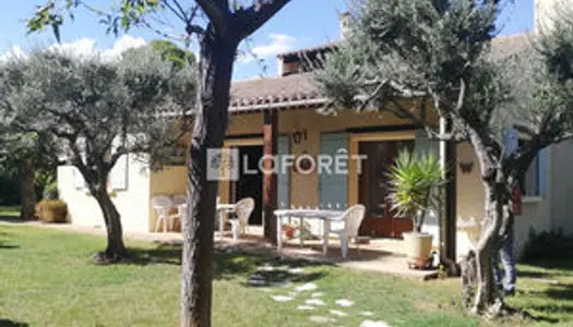 PIOLENC - Villa plain-pied 122 m² - 4 chambres - jardin 1350 m² 