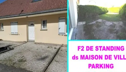 F2 45m² avec jardin privatif et 2 places de parking - St-André-Les-Vergers