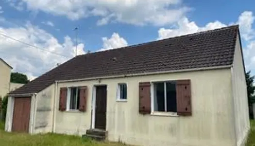 Nogent, maison indépendante avec 3 ch, garage et terrain 