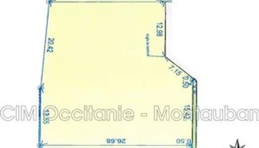 Terrain Vente Montech  830m² 88000€
