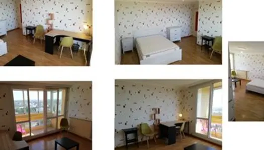 1 chambre 19m² dans colocation meublée à Caen, proximité CHU, Campus 1 et 2