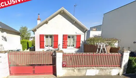 MAISON A VENDRE T4 bis - BLOIS - 2 CHBS + BUREAU, TERRAIN CLOS 