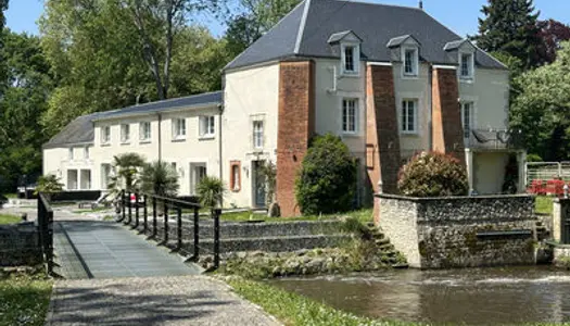 Moulin du XVIII ème de 350 m2 habitables - 20 mn Est Orléans - entièrement Restauré 