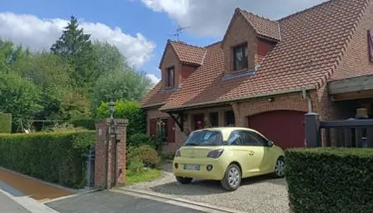 Vends Maison dans un environnement calme et arboré au SE de Lille à 18km 