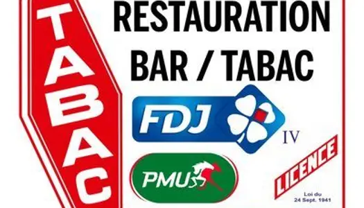 Bar-Brasserie-Tabac 6 pièces 