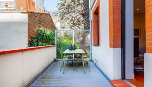 Appartement Toulouse 2 pièces de 26m² + 13m² de terrasse ! SAINT-AUBIN 