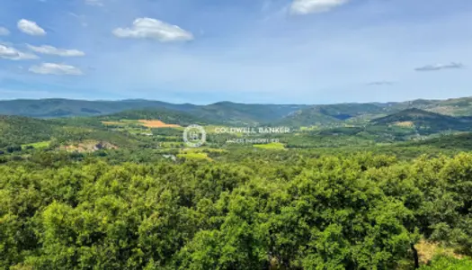 Villa à vendre avec vue panoramique sur la nature et le massif 