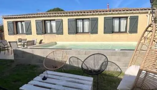 Exclusivité ! Maison de 97m2 avec piscine et garage