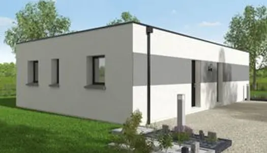 Projet de construction d'une maison 85 m² avec terrain à...