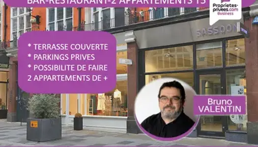 SECTEUR MURAT - MURS COMMERCIAUX, BAR RESTAURANT 700 m² AVEC 2 APPARTEMENTS