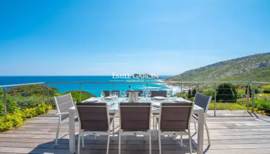 Villa à la location saisonnière - Ramatuelle - Vue mer panorami 