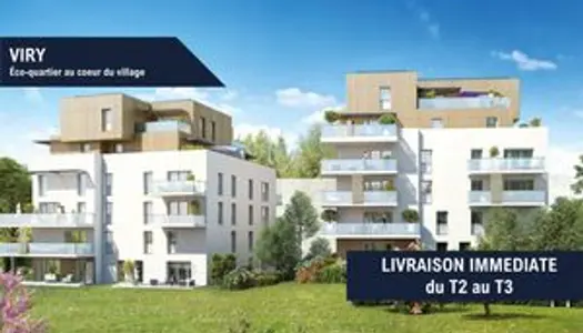 Appartement Neuf Viry 2p 42m² 274200€