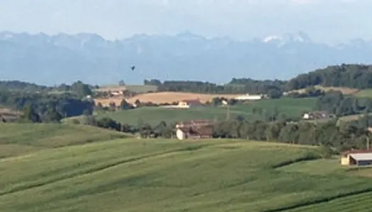 Maison de campagne vue Pyrénées