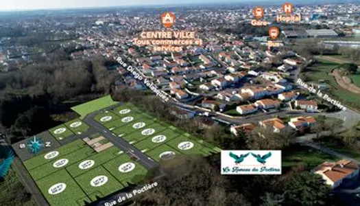 Terrains à bâtir viabilisés de 255 m² à 500 m²