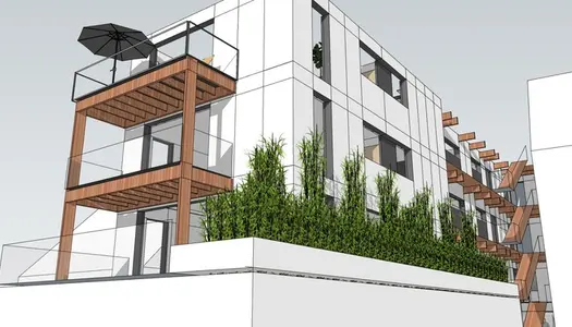 Dpt Finistère (29), à vendre CROZON appartement T2 de 47,60 m² habitable - Terrasse vue Mer 