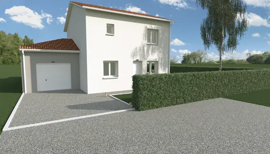 Terrain + maison 102 m² 