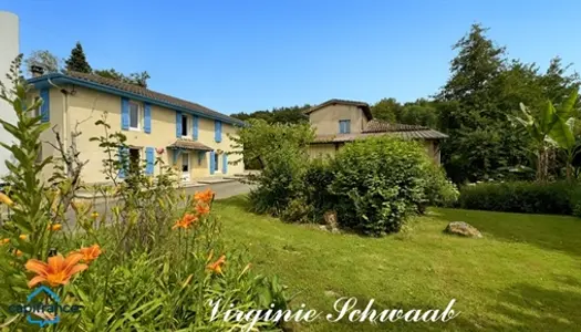 Dpt Landes (40), à vendre Saint Aubin Propriete Moulin Et Habitation Sur Plus De 10 Hectar 