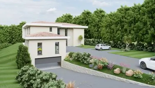 Terrain de 2539 M2 Plat avec Permis Villa Contemporaine ( Secteur Pibonson )