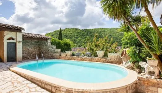 Maison(s) avec terrasse et piscine au coeur de Bruniquel 