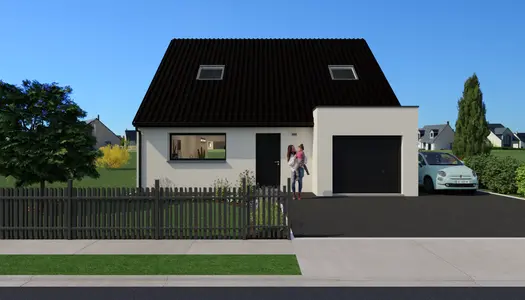 Terrain + maison 108 m² 