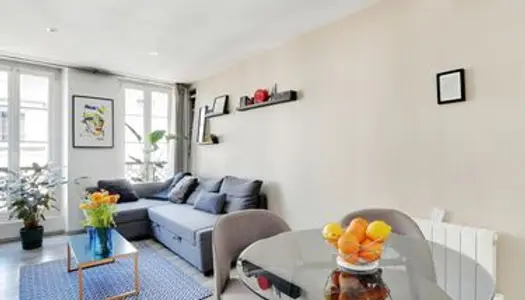 Location appartement meublé - T1 bis Paris 9ème 