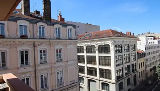 A Louer Lyon6 Superbe T2bis meublée, idéal jeune couple, appartement sur équipée étage élevé, 