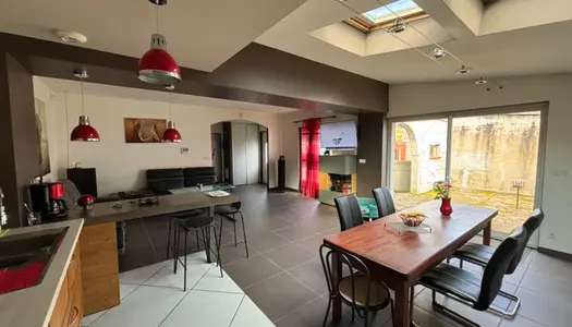 Dpt Hautes Pyrénées (65), à vendre BORDERES SUR L'ECHEZ MAISON LOFT + HANGAR 