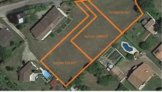 Terrain 1313 m²