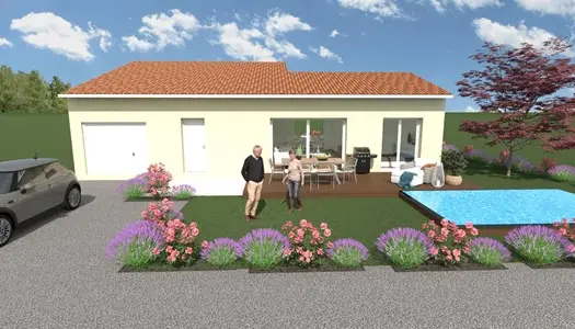 Maison neuve avec terrasse et jardin sur Saint-Thibéry 