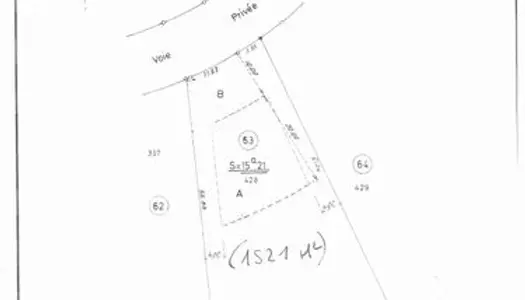 Terrain contructible 1521