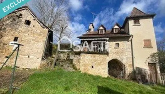 Salles Courbaties - Maison de 110 m2 avec dépendances et jardin 