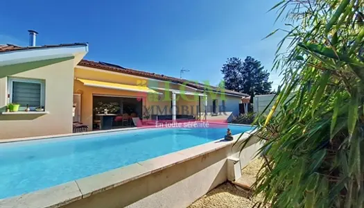 Villa 4 pièces-120m²-piscine-garage