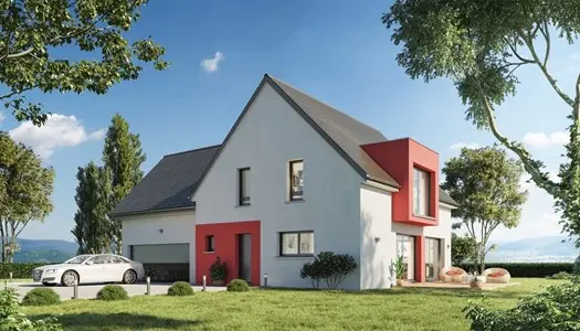 Terrain constructible + maison de 175 m² à Berentzwiller