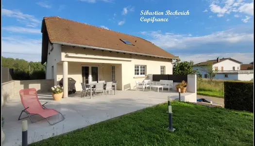 Dpt Moselle (57), à vendre BLIESBRUCK maison P6 de 166 m² (197 m² au sol) 